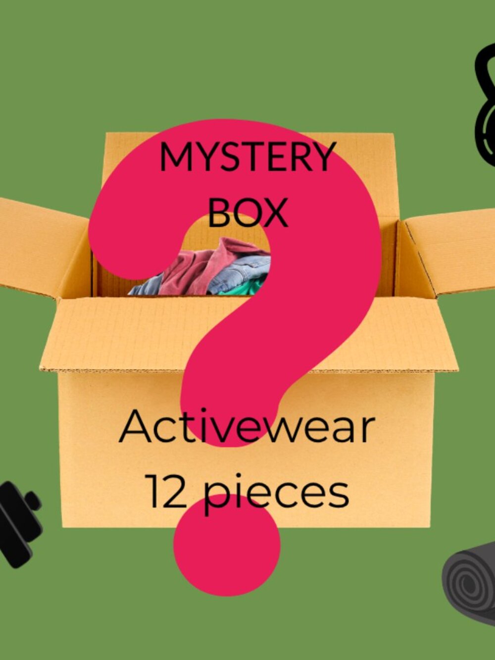 12-Piece Women's Activewear Mystery Box - Reseller or Wardrobe Refresh